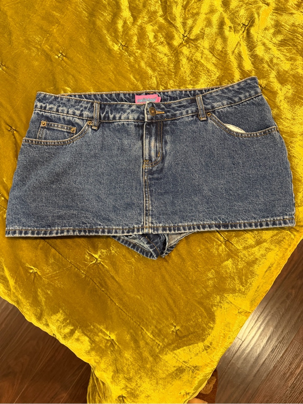Edikted low rise mini skirt